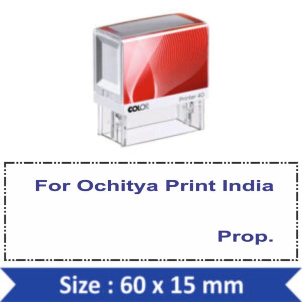 Colop Proprietor Stamp MTC08