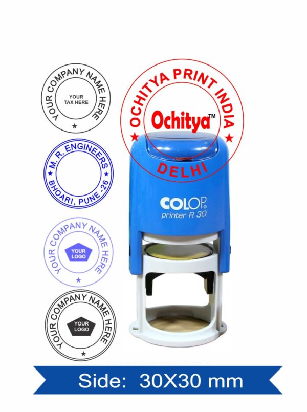 Colop Round Self Ink Stamp R30