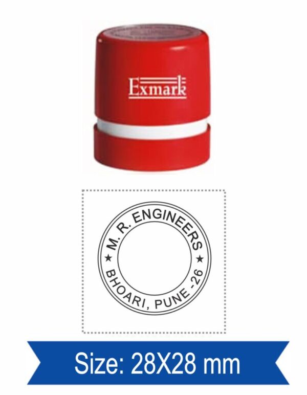 Private: Exmark Round Stamp